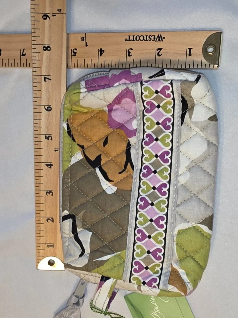Vera Bradley Cosmetic Pouch Case  Portobello Road Cottagecore Garden NWT Gift